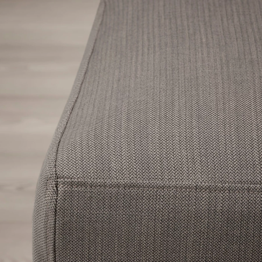 Чехол на стул - BERGMUND IKEA/ БЕРГМУНД ИКЕА,  серо-коричневый (изображение №4)