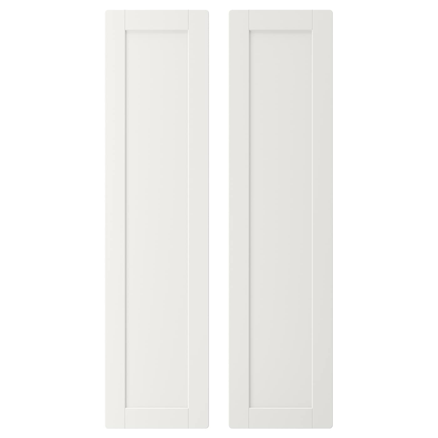 Дверь - SMÅSTAD/SMАSTAD  IKEA/ СМОСТАД ИКЕА, 30х120 см, белый