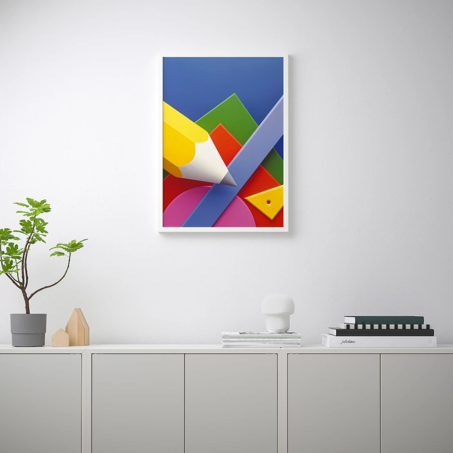 Постер - IKEA BILD, 50х70 см, «Геометрия», БИЛЬД ИКЕА (изображение №2)