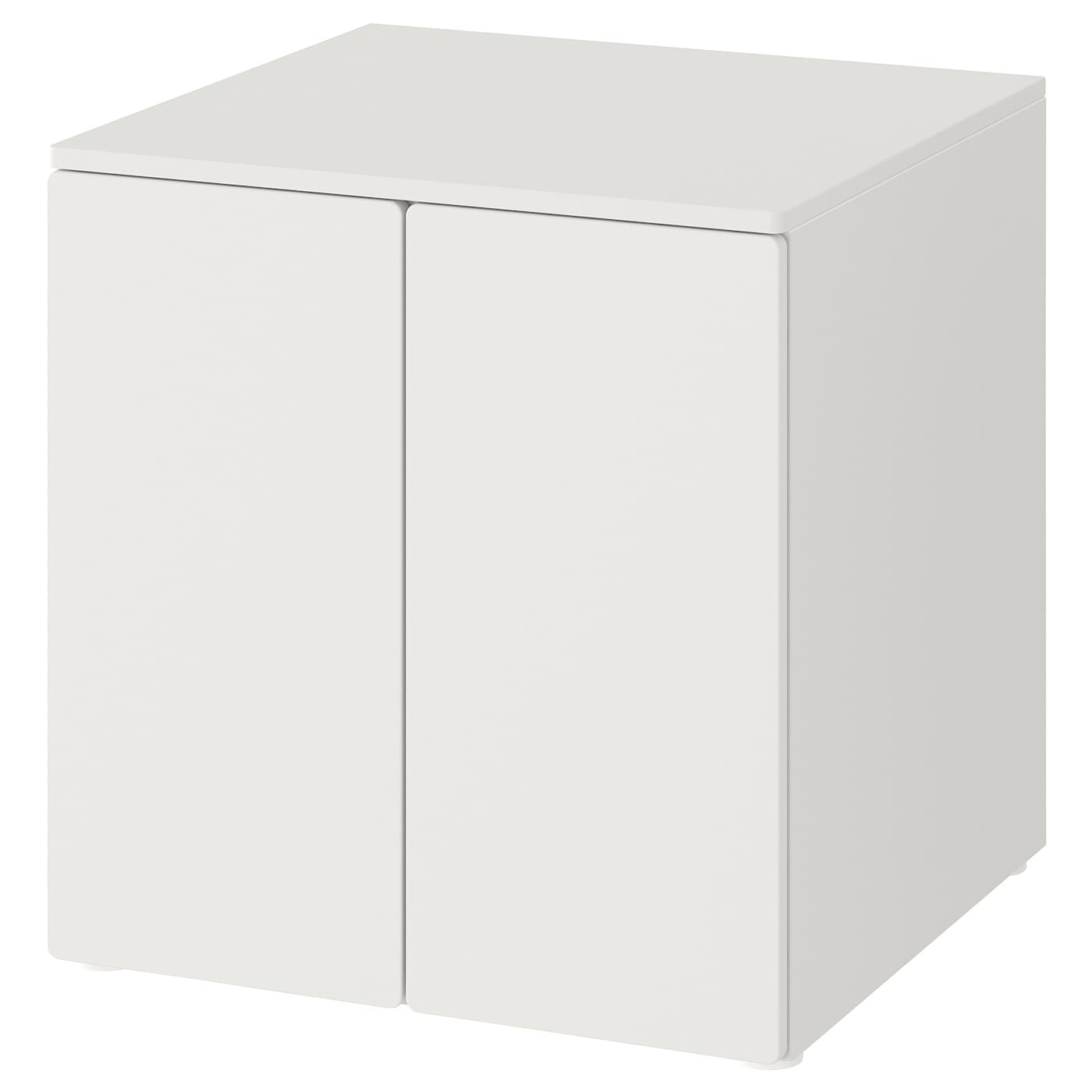 Шкаф детский - IKEA PLATSA/SMÅSTAD/SMASTAD, 60x55x63 см, белый, ИКЕА