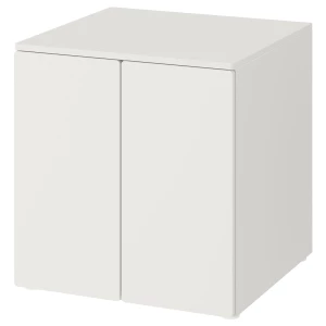 Шкаф детский - IKEA PLATSA/SMÅSTAD/SMASTAD, 60x55x63 см, белый, ИКЕА
