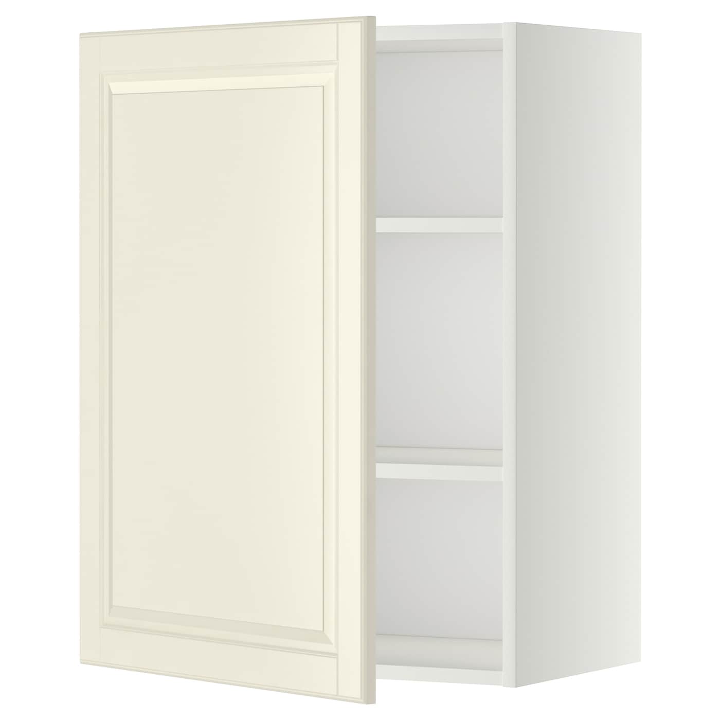Настенный шкаф с полками - IKEA METOD/МЕТОД ИКЕА, 60x80 см, белый