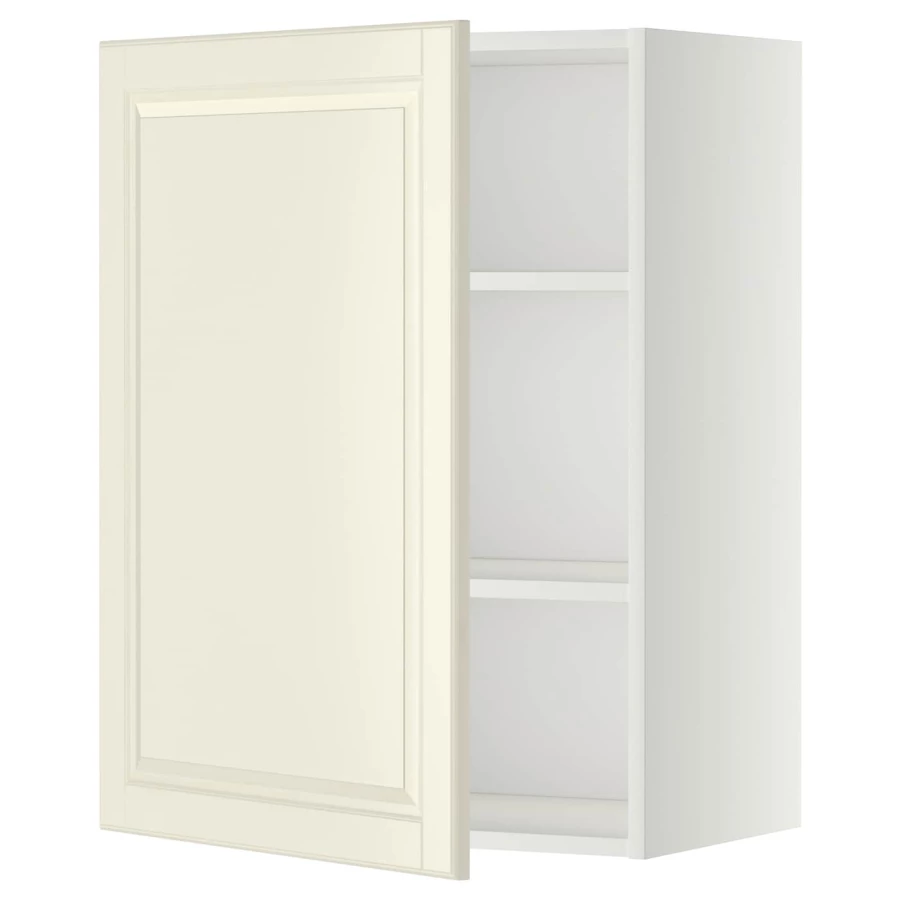 Настенный шкаф с полками - IKEA METOD/МЕТОД ИКЕА, 60x80 см, белый (изображение №1)
