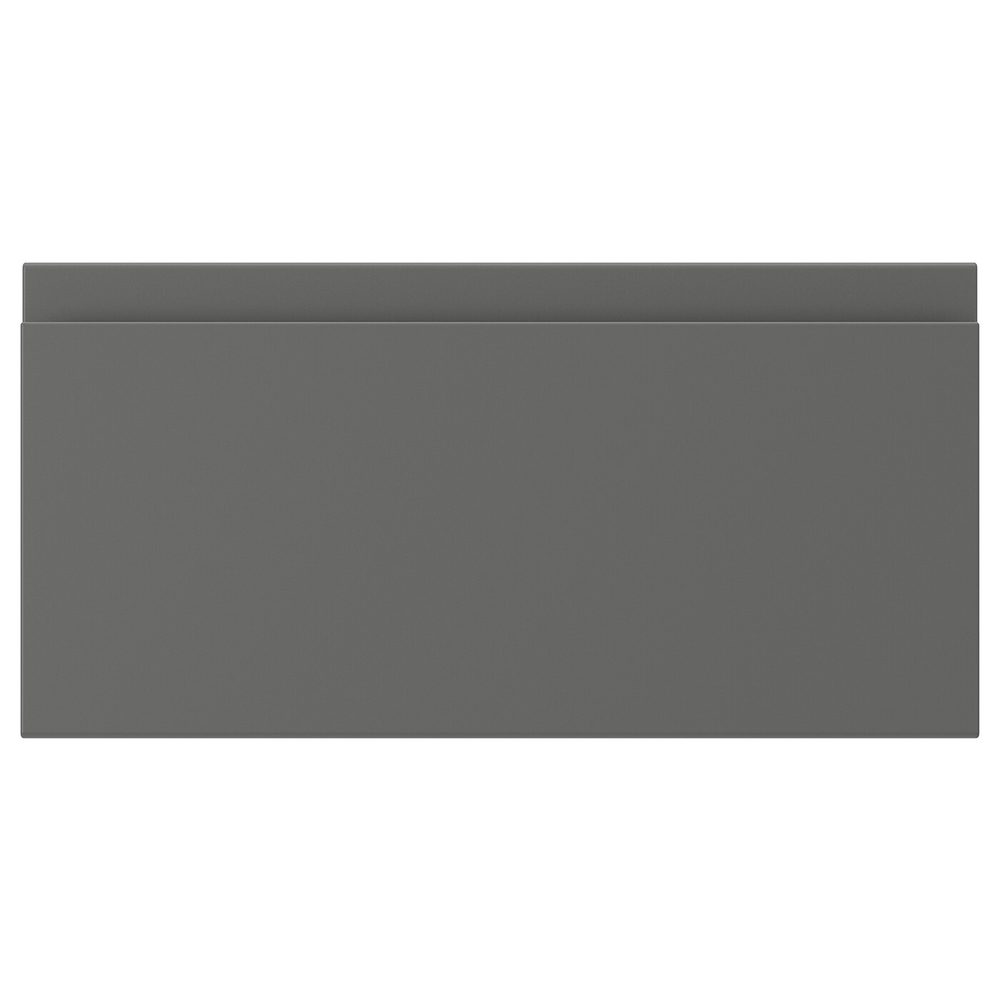 Фасад ящика - IKEA VOXTORP, 20х40 см, темно-серый, ВОКСТОРП ИКЕА