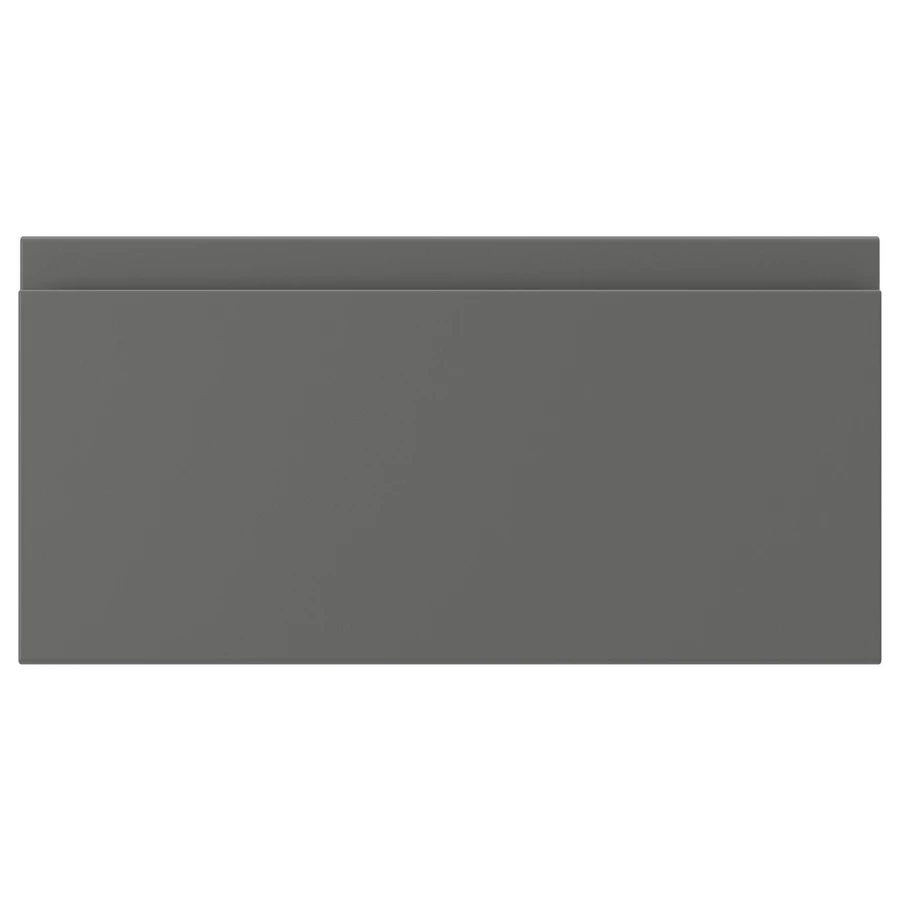 Фасад ящика - IKEA VOXTORP, 20х40 см, темно-серый, ВОКСТОРП ИКЕА (изображение №1)
