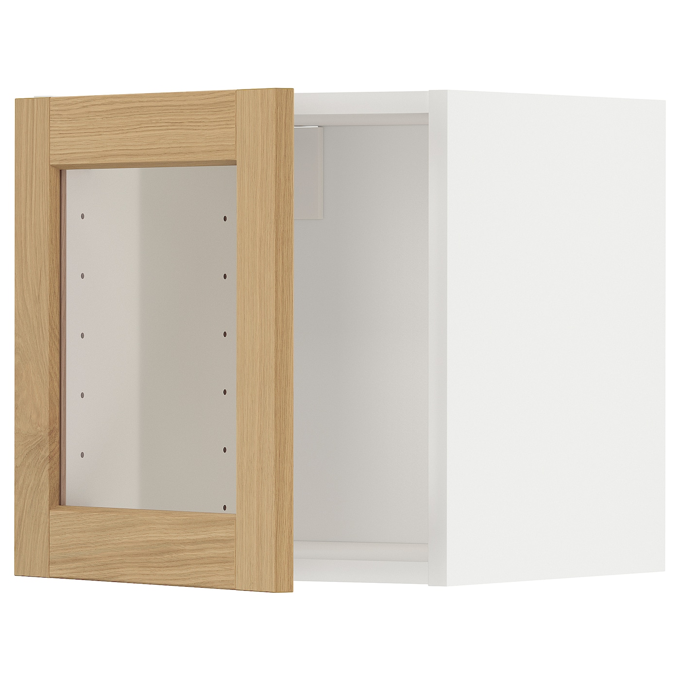 METOD Навесной шкаф со стеклянными дверцами ИКЕА