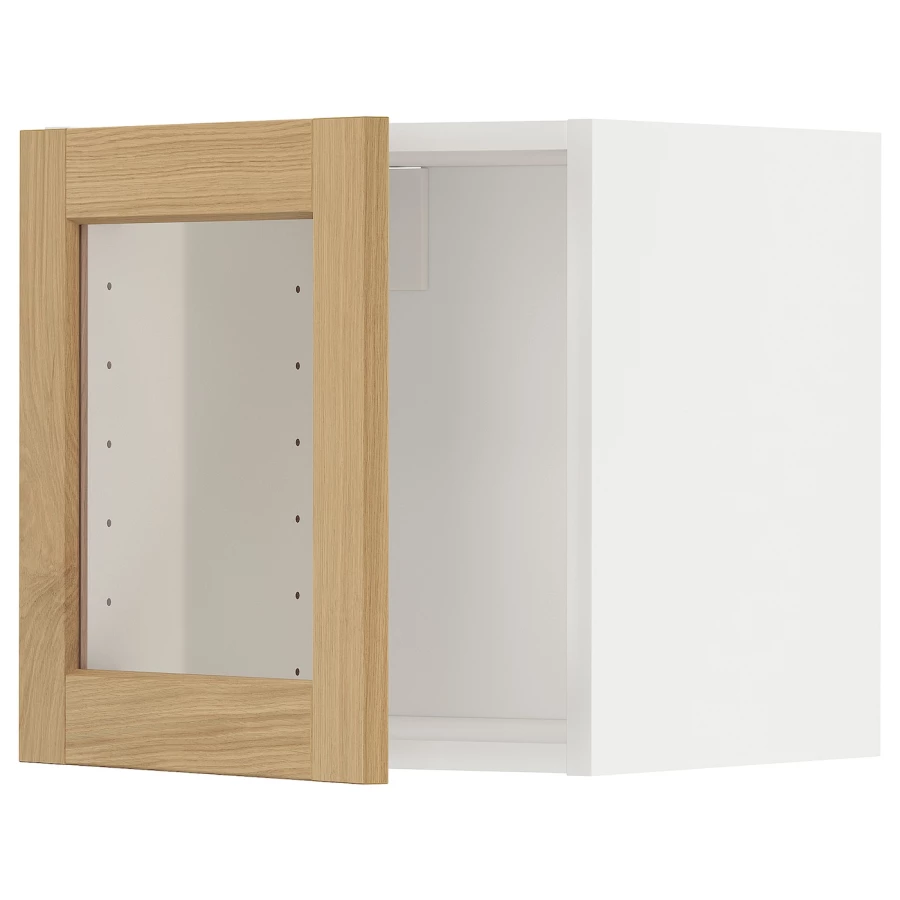 METOD Навесной шкаф со стеклянными дверцами ИКЕА (изображение №1)