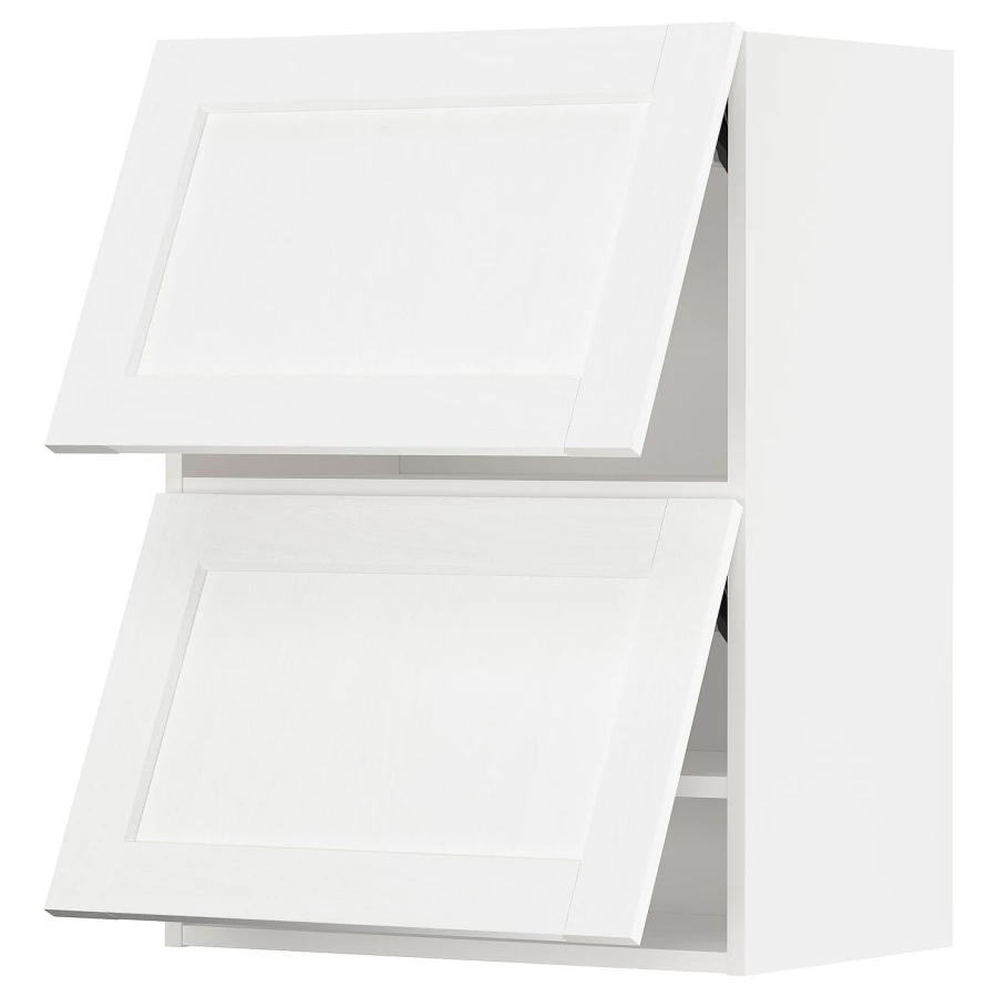 Навесной шкаф 2 дверцы  - METOD  IKEA/  МЕТОД ИКЕА, 80х60 см, белый (изображение №1)