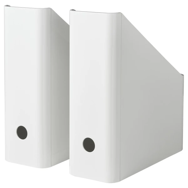 Папка журнальная - KUGGIS IKEA/ КУГГИС ИКЕА, 29х10 см, белый