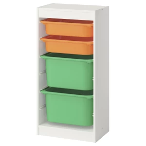 TROFAST Полка с контейнерами ИКЕА