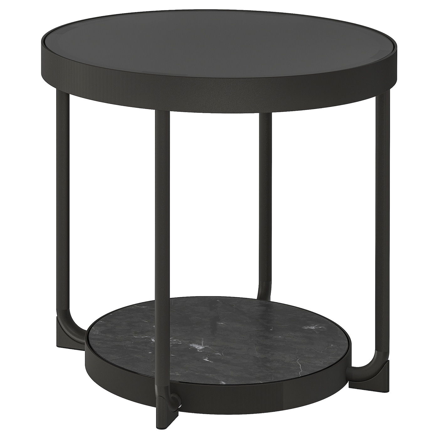 Приставной столик - IKEA FRÖTORP/FROTORP/ФРОТОРП ИКЕА, 45х48 см, черный