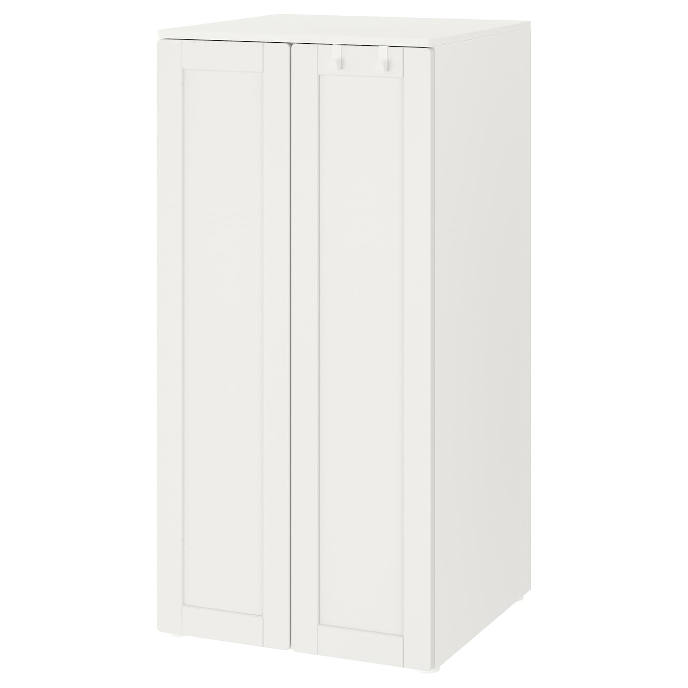 Шкаф - PLATSA/ SMÅSTAD / SMАSTAD  IKEA/ ПЛАТСА/СМОСТАД  ИКЕА, 60x57x123 см, белый