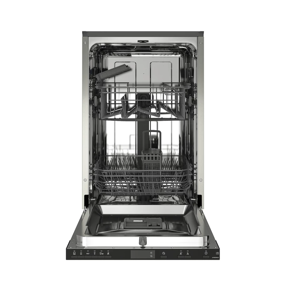 Встроенная посудомоечная машина - LAGAN IKEA/ ЛАГАН ИКЕА,  83,5х45 см, белый (изображение №2)