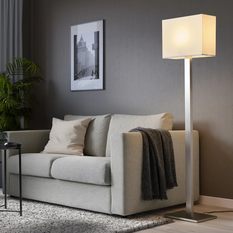 Напольные светильники - TOMELILLA  IKEA/ТОМЕЛИЛЛА ИКЕА, 150 см, белый (изображение №2)