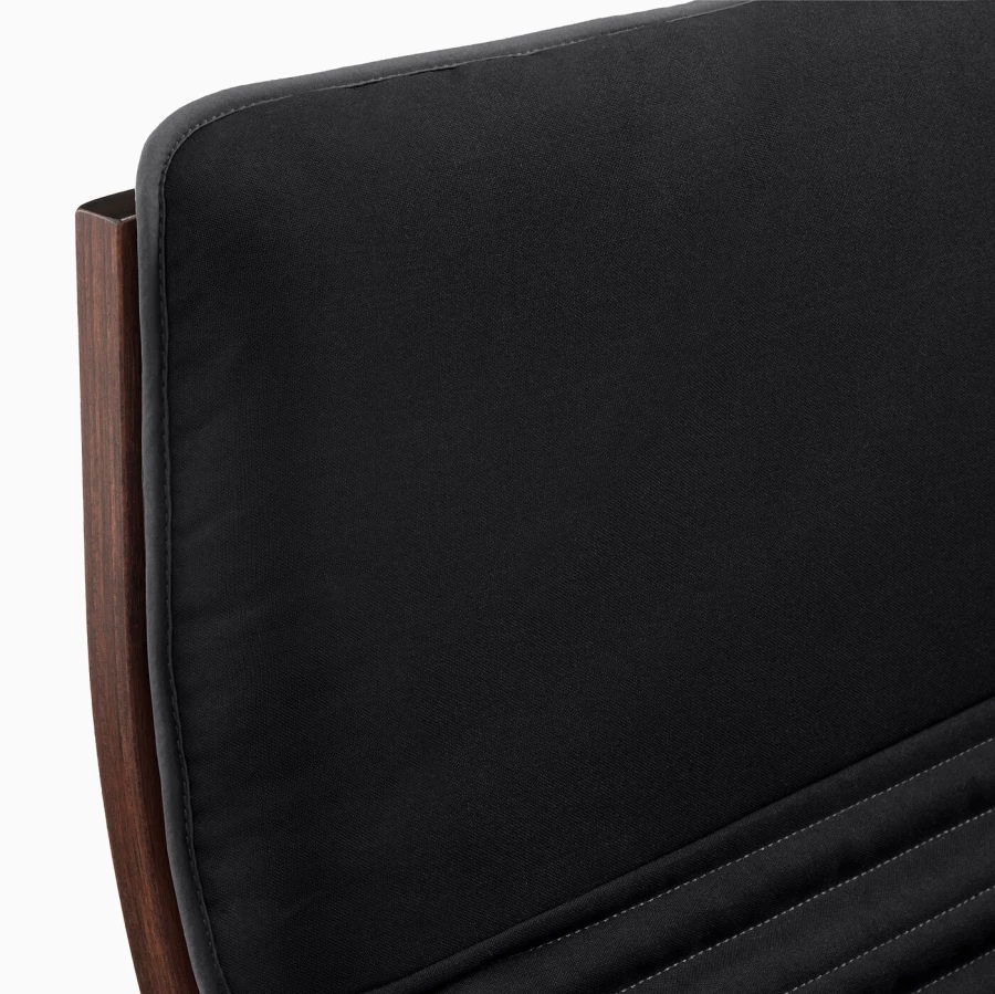 Кресло-качалка - POÄNG / POАNG IKEA/  ПОЭНГ ИКЕА,  72х62 см, коричневый (изображение №5)