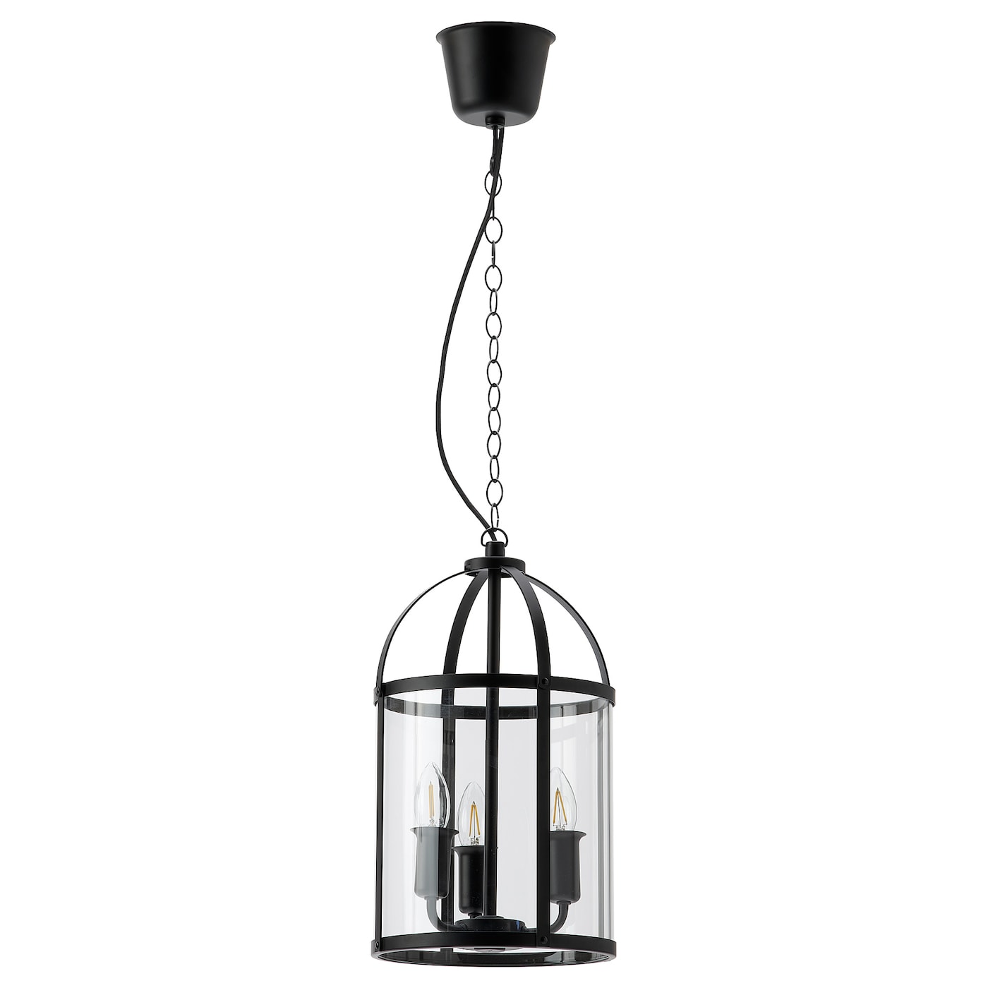 Подвесной светильник - GALJON IKEA/ ГАЛЬОН ИКЕА, 39 см, черный