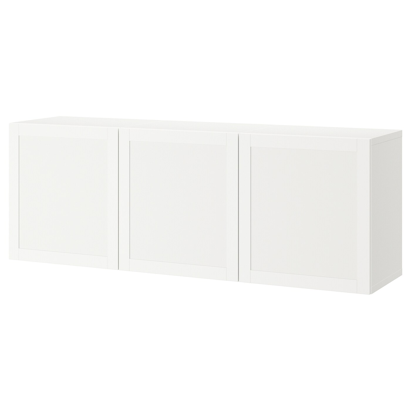 Навесной шкаф - IKEA BESTÅ/BESTA, 180x42x64 см, белый, БЕСТО ИКЕА