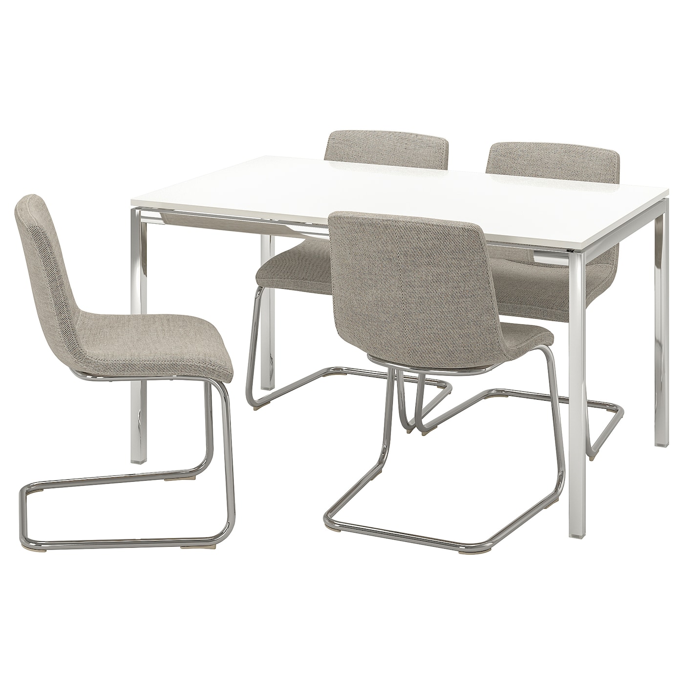 TORSBY / LUSTEBO Стол и 4 стула ИКЕА