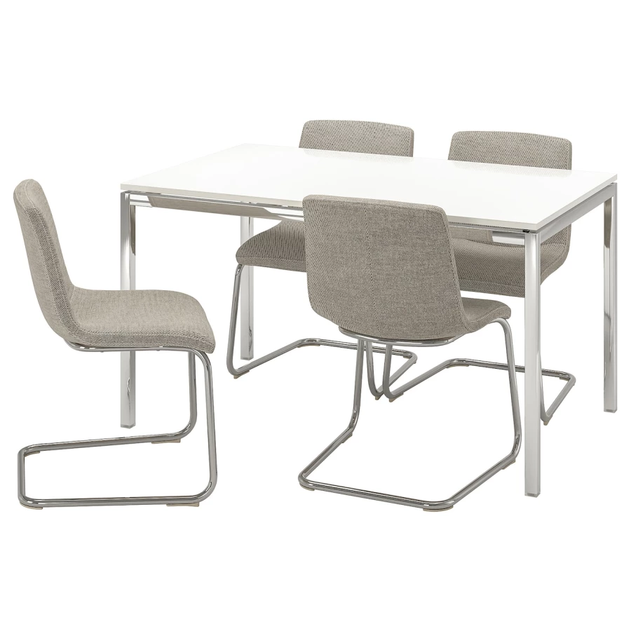 TORSBY / LUSTEBO Стол и 4 стула ИКЕА (изображение №1)
