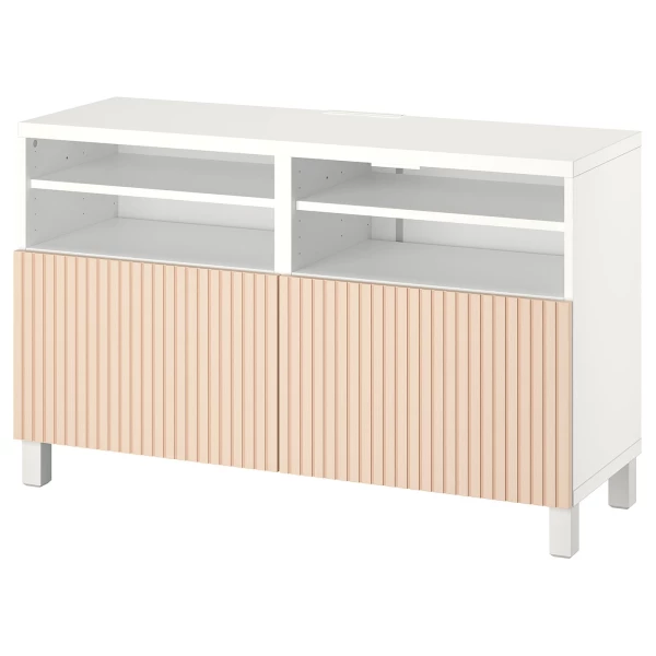 Тумба под ТВ - IKEA BESTÅ/BESTA, 120x42x74 см, белый, Бесто ИКЕА