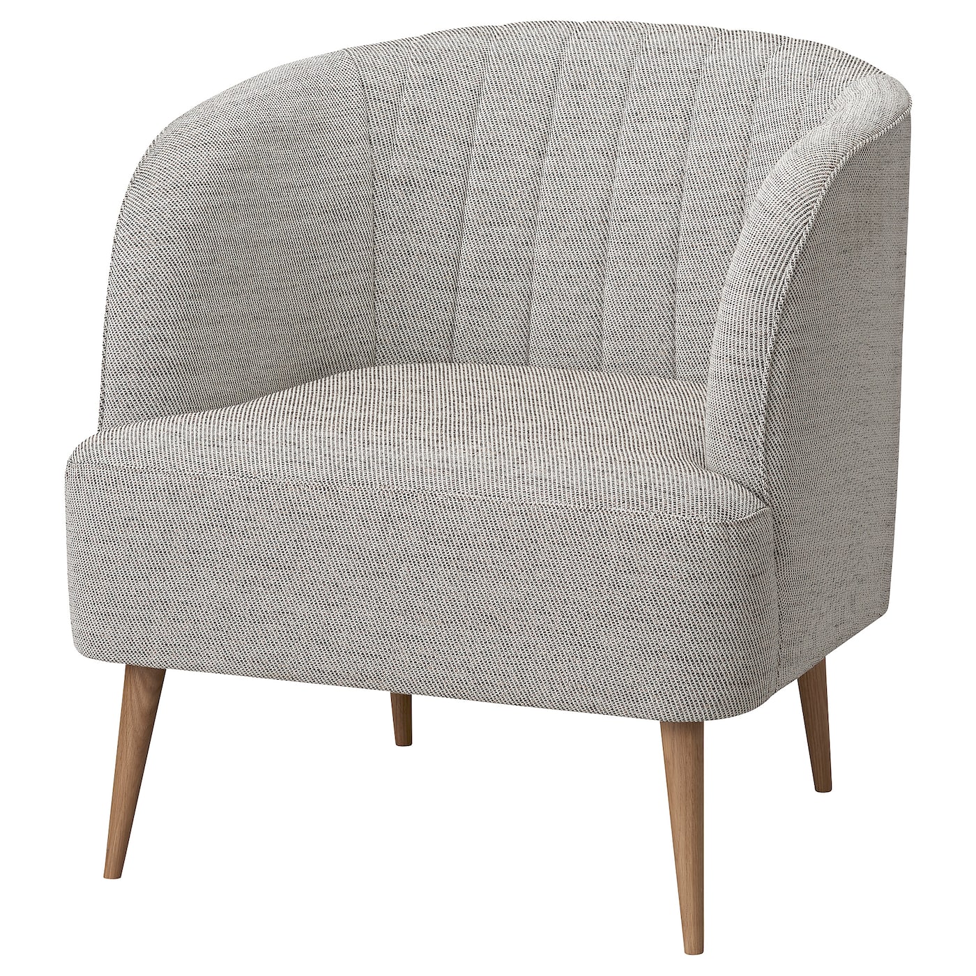 Кресло - IKEA FULLÖSA, 68х70х72 см, серый,