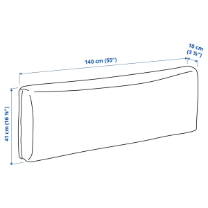 Второе фото. KLAGSHAMN Подушка спинки ИКЕА