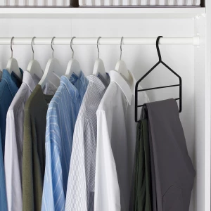 Второе фото. Вешалка для одежды - STRYKIS IKEA/ СТРЮКИС ИКЕА, 37 см, черный