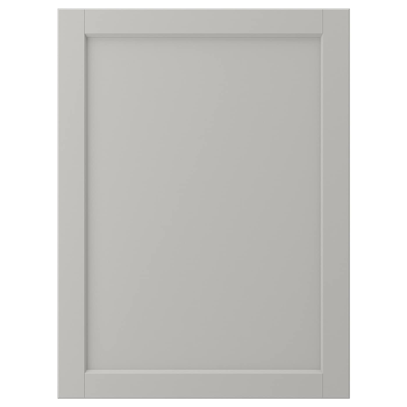 Дверца - IKEA LERHYTTAN, 80х60 см, светло-серый, ЛЕРХЮТТАН ИКЕА