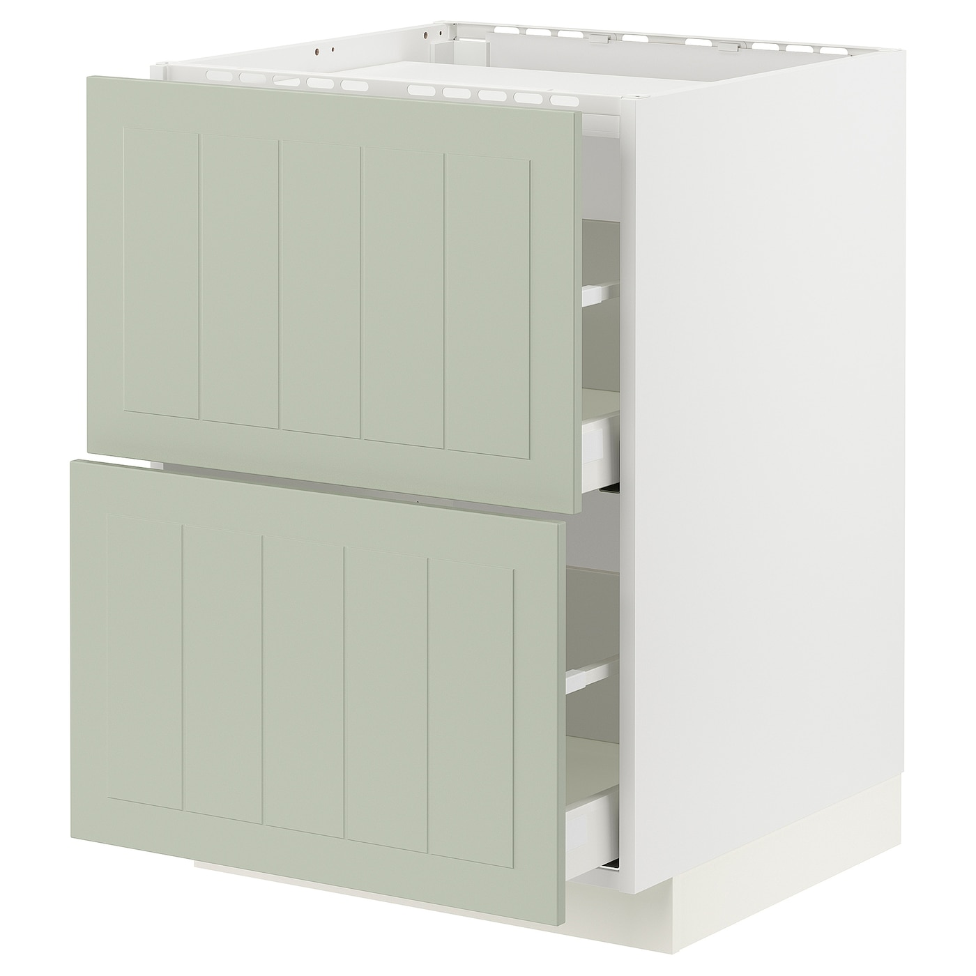 Шкаф - METOD / MAXIMERA IKEA/ МЕТОД / МАКСИМЕРА ИКЕА, 88х60 см, белый/зеленый