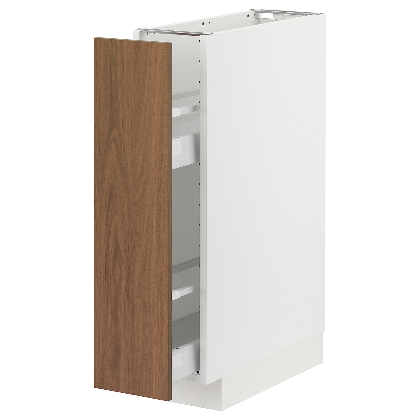 Напольный шкаф - METOD / MAXIMERA IKEA/ МЕТОД/ МАКСИМЕРА ИКЕА,  60х20 см, белый/коричневый
