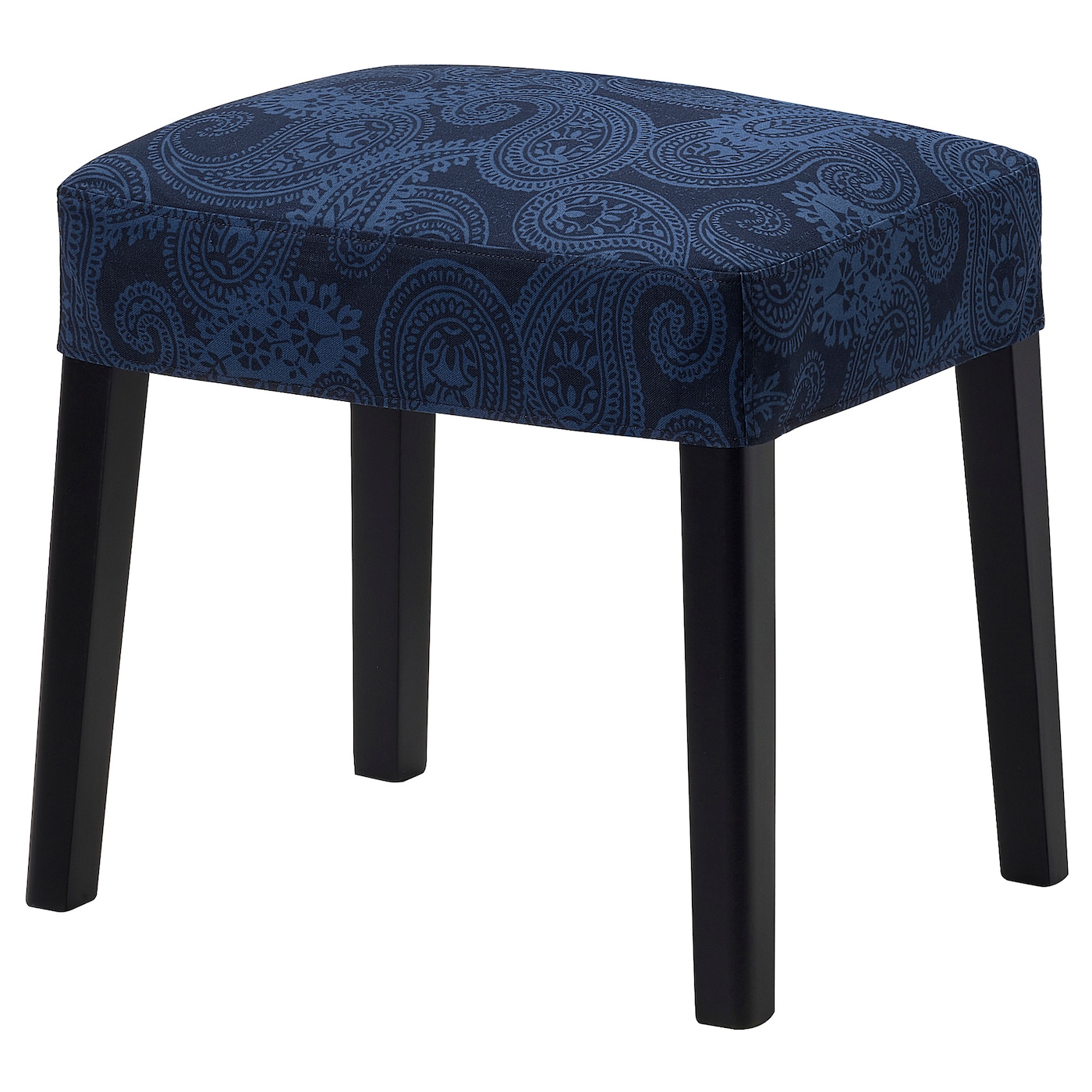 Табурет с чехлом - IKEA SAKARIAS/ ЗАКАРИАС ИКЕА,49х39х51 см, темно-синий