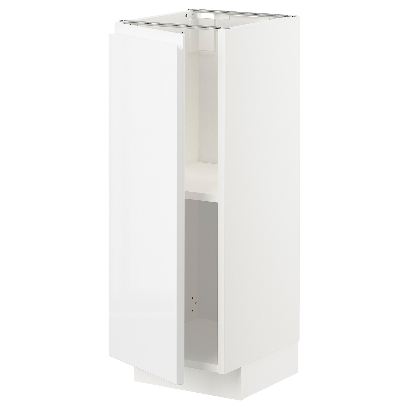 Напольный кухонный шкаф  - IKEA METOD MAXIMERA, 88x39x30см, белый, МЕТОД МАКСИМЕРА ИКЕА