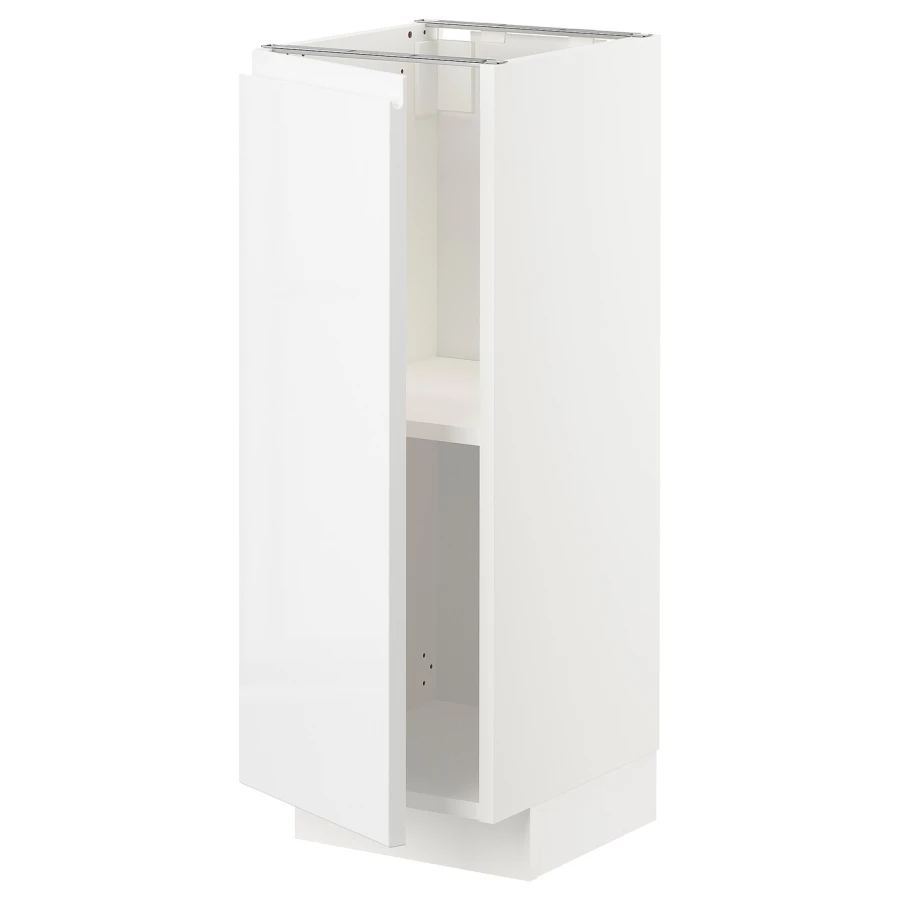 Напольный кухонный шкаф  - IKEA METOD MAXIMERA, 88x39x30см, белый, МЕТОД МАКСИМЕРА ИКЕА (изображение №1)