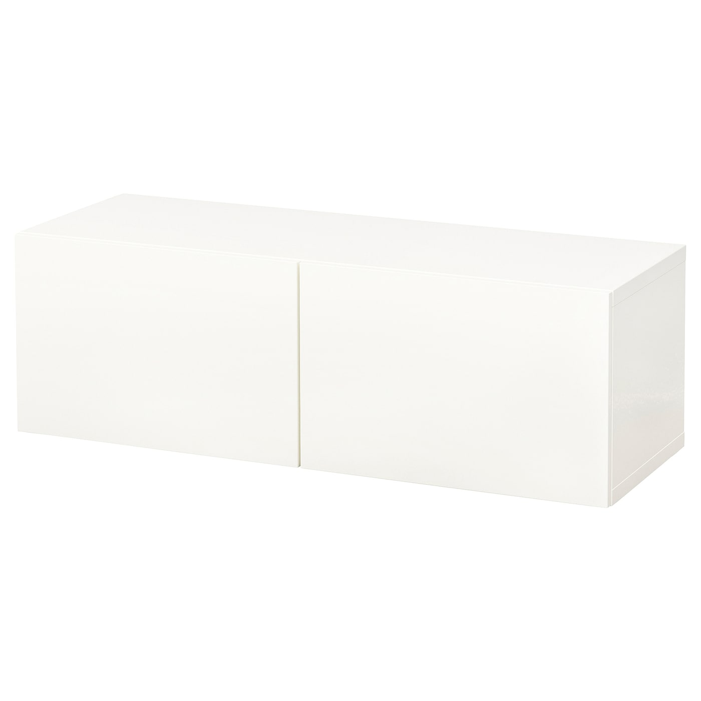 Настенный шкаф - IKEA BESTÅ/BESTA, 120x42x38 см, белый, БЕСТО ИКЕА