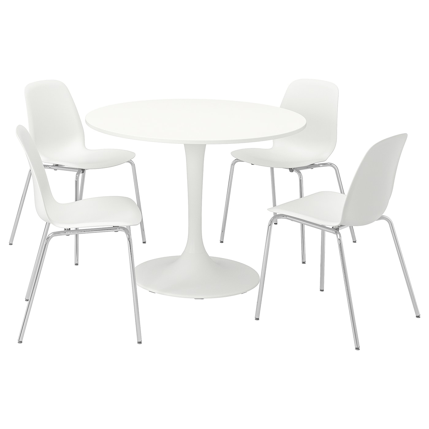 Кухонные столы - DOCKSTA/LIDÅS IKEA/ДОКСТА/ЛИДОС ИКЕА, 103 см, белый