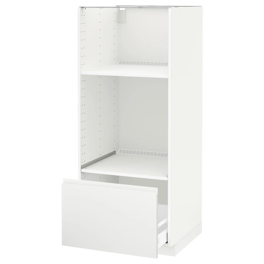 Напольный шкаф  - IKEA METOD MAXIMERA, 148x62,1x60см, белый, МЕТОД МАКСИМЕРА ИКЕА (изображение №1)