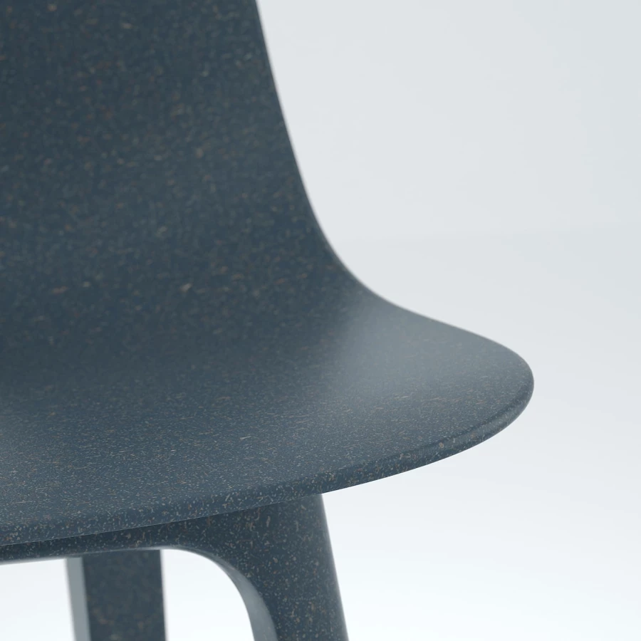 Стол и 4 стула - IKEA EKEDALEN/ODGER/ЭКЕДАЛЕН/ОДГЕР ИКЕА, 120/180х80 см, дуб/темно-голубой (изображение №7)