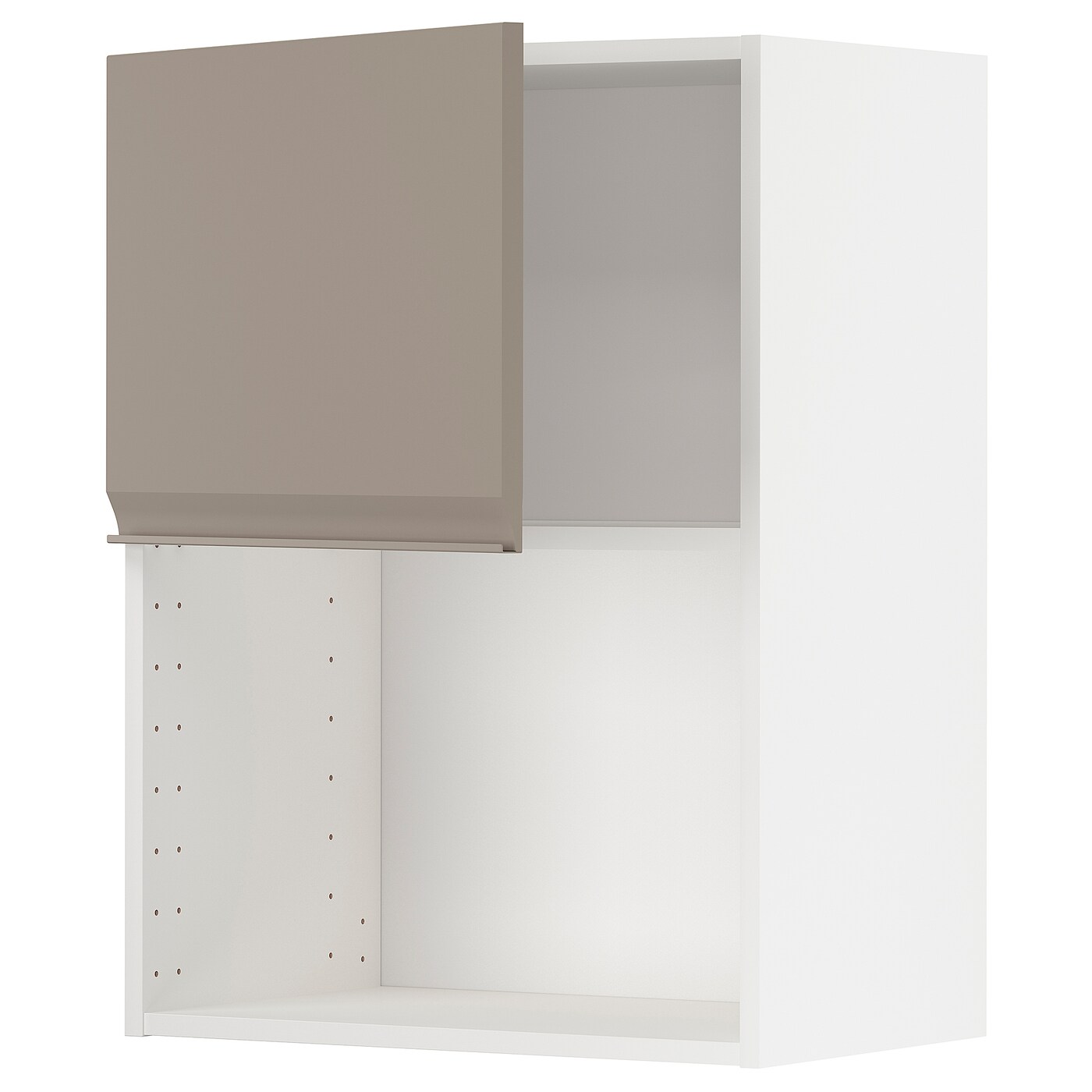 METOD Навесной шкаф - METOD IKEA/ МЕТОД ИКЕА, 80х60 см, белый/светло-коричневый