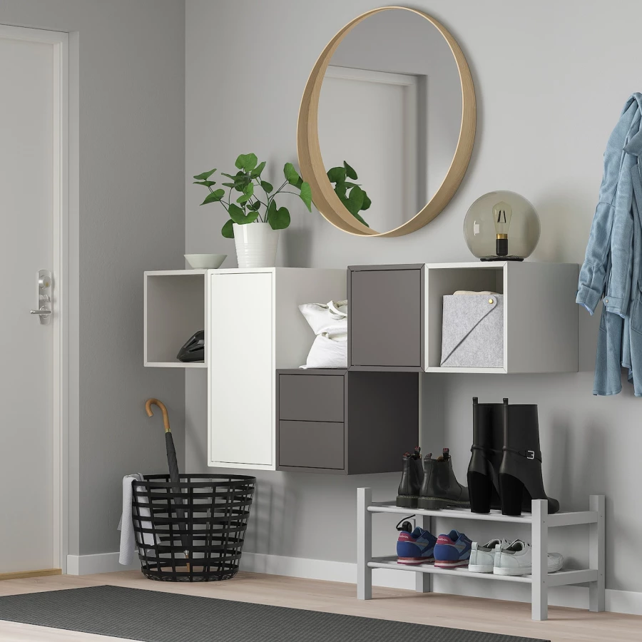 Шкаф - EKET IKEA/ЭКЕТ ИКЕА, 35x35x70,белый (изображение №3)