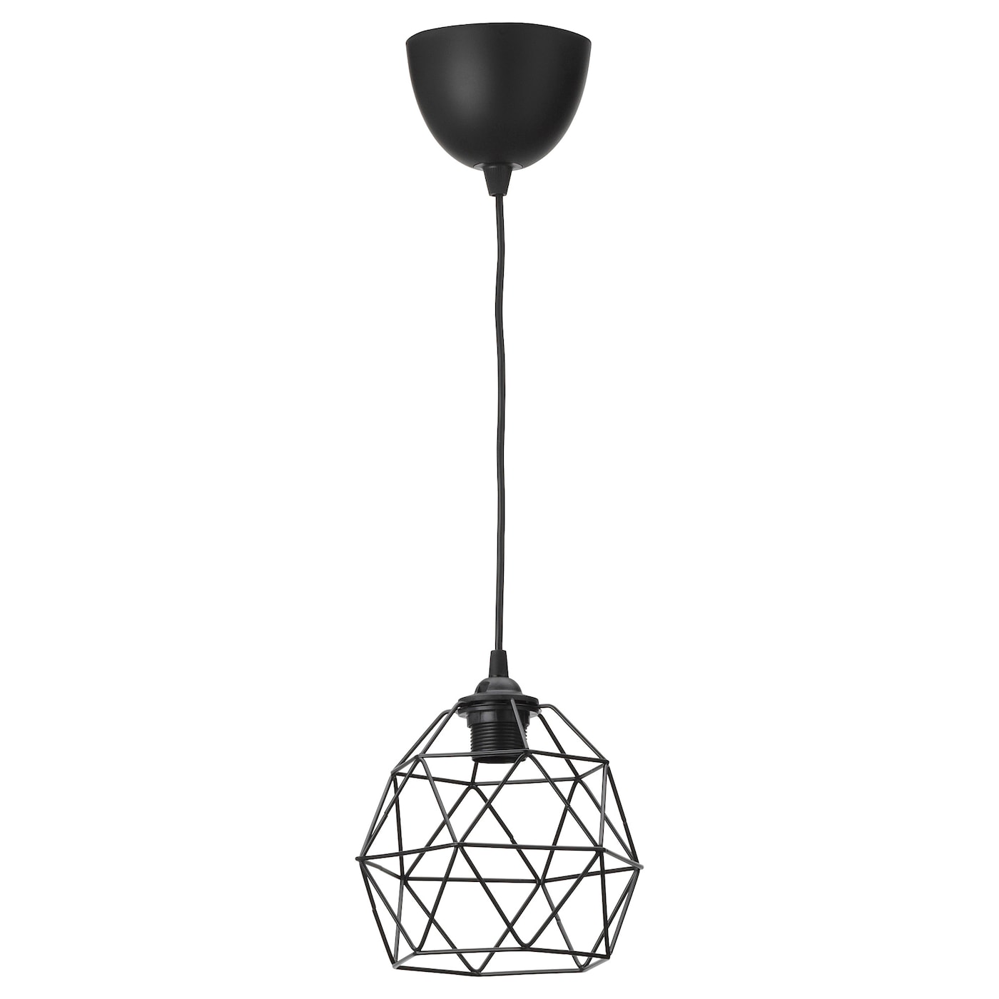 Подвесной светильник - BRUNSTA/HEMMA IKEA/ БРЮНСТА /ХЕММА ИКЕА, 20 см, черный