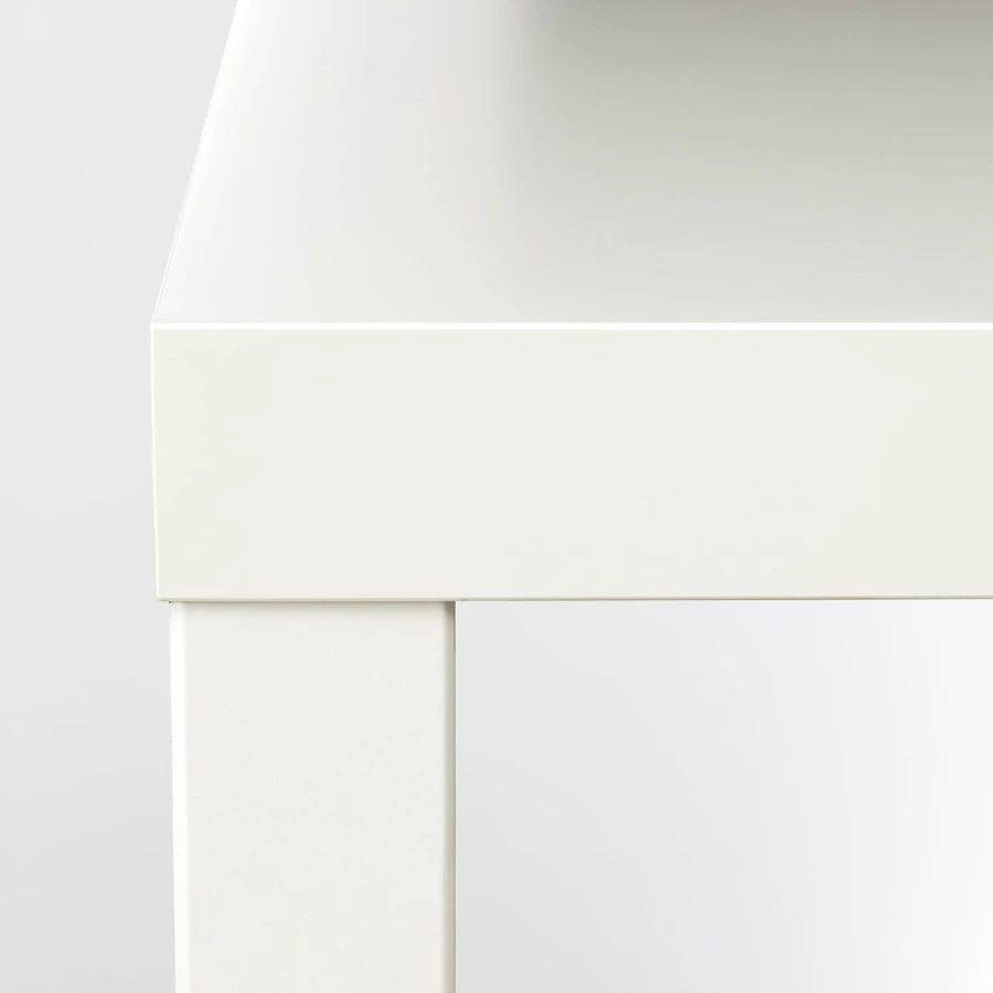 Приставной столик - LACK IКЕА/ ЛАКК ИКЕА, 35х35х35 см, белый (изображение №4)
