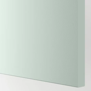 Умывальник с половинкой/дверью - ENHET IKEA/ЭНХЕТ ИКЕА, 60х60 см, белый/зеленый