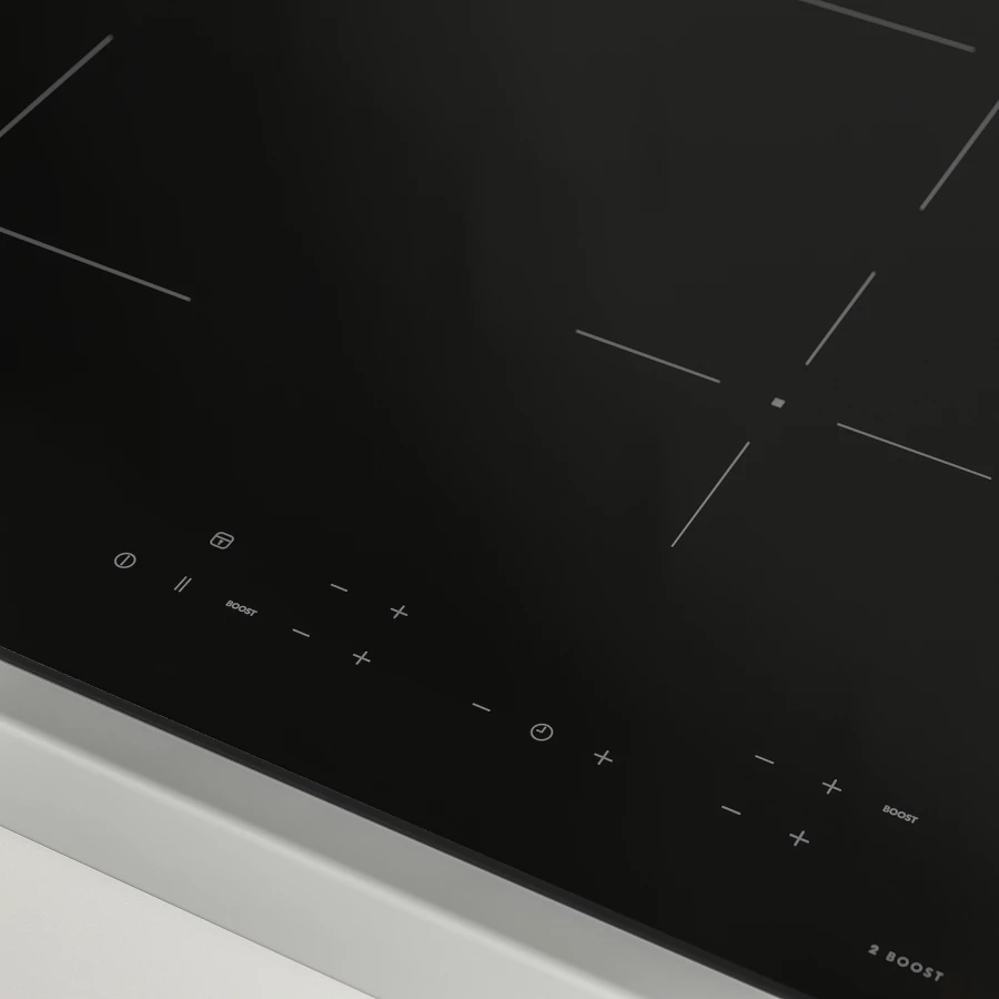 Индукционная варочная панель - MATMÄSSIG / MATMАSSIG IKEA/ МАТМЭССИГ ИКЕА,  59 см, черный (изображение №5)