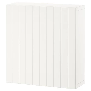 Настенный шкаф - IKEA BESTÅ/BESTA, 60x22x64 см, белый, БЕСТО ИКЕА