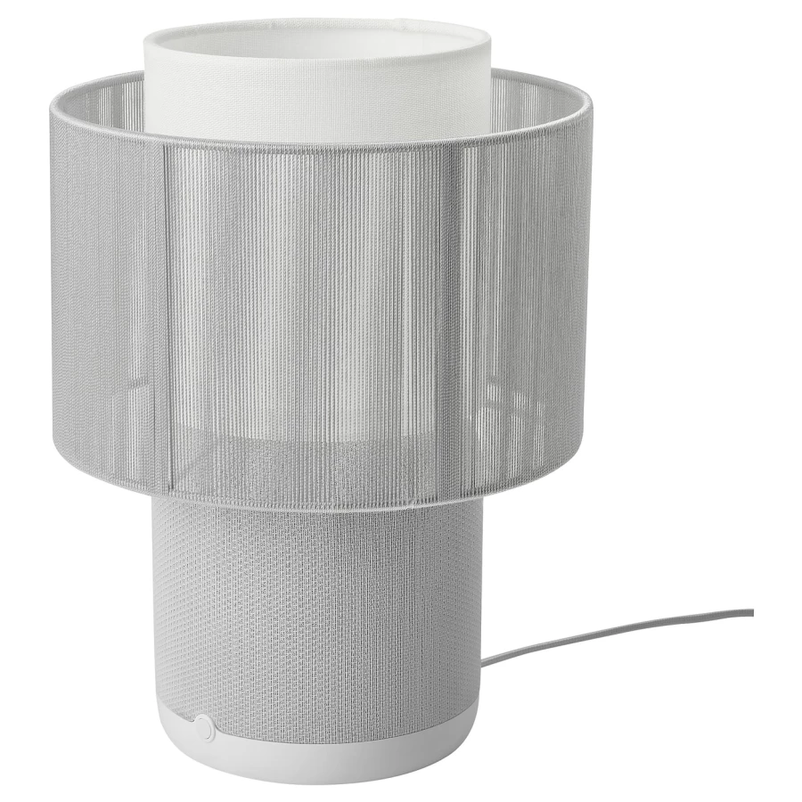 Колонка-лампа Wi-Fi - IKEA SYMFONISK, 16х20 см, белый, СИМФОНИСК ИКЕА (изображение №3)