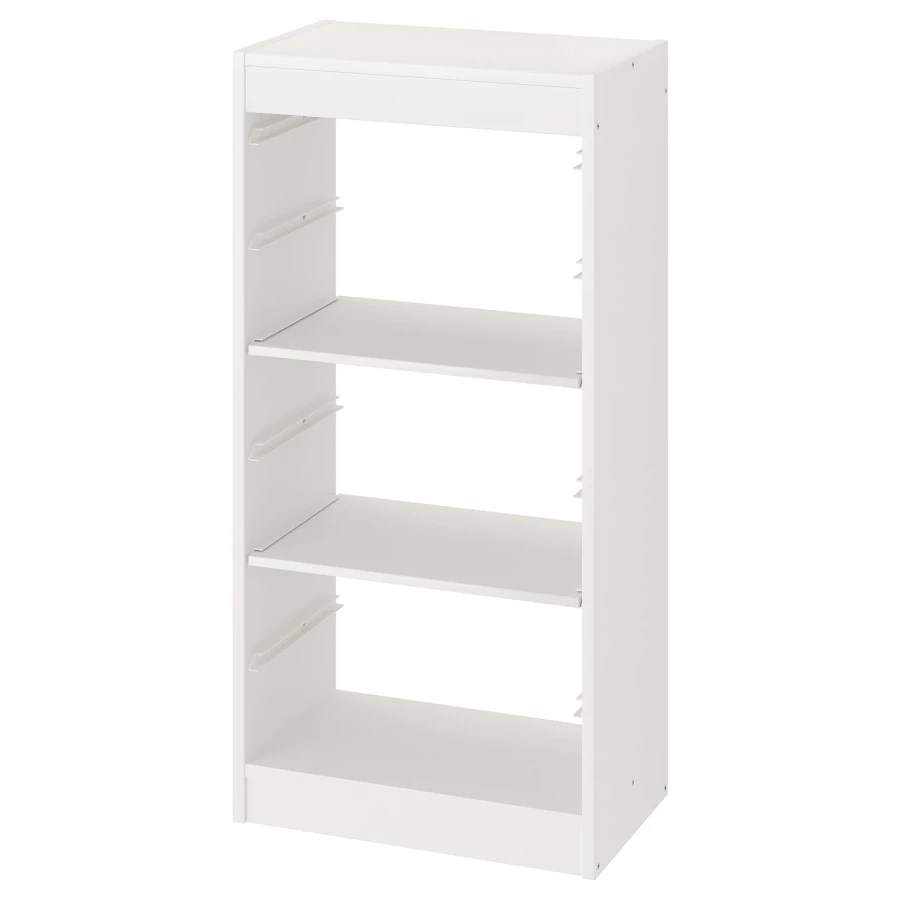 Стеллаж - IKEA TROFAST, 46х30х94 см, белый, ТРУФАСТ ИКЕА (изображение №1)