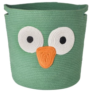 Сумка для хранения - IKEA UPPSTÅ/UPPSTA/УППСТА ИКЕА , 35х35 см, белый/зеленый/черный/оранжевый