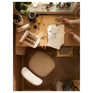 Второе фото. Крепления для USB-кабелей - HAVSKAL IKEA/ ХАВСКОЛЬ ИКЕА, черный/желтый