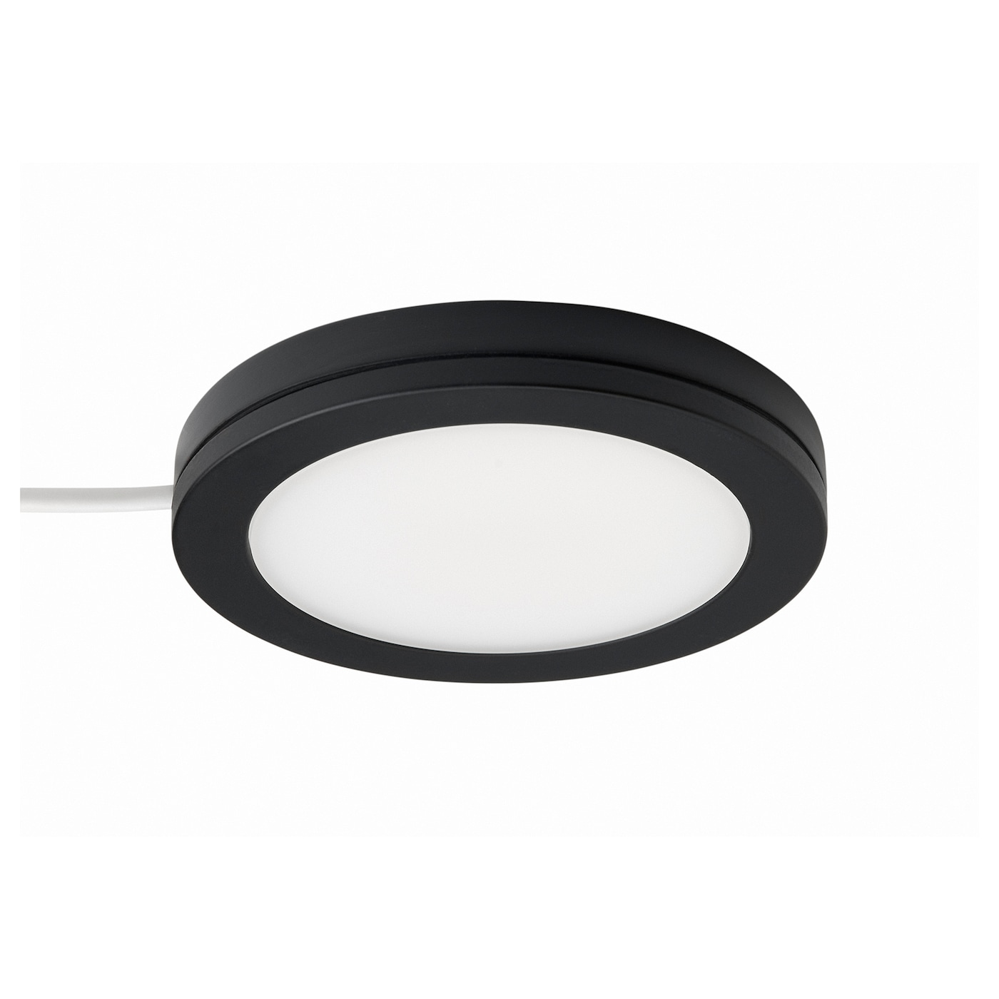 Светодиодная подсветка для кухни - IKEA MITTLED/МИТТЛЕД ИКЕА, 3,5 м, черный/белый