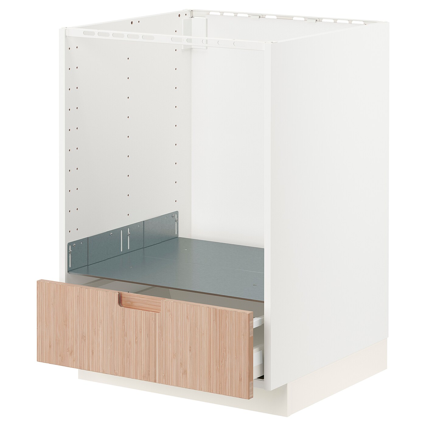 Шкаф для встроенной техники - IKEA METOD MAXIMERA, 88x62x60см, белый, МЕТОД МАКСИМЕРА ИКЕА
